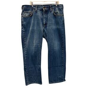 Edwin 404 Jeans Men 40 Blue Denim Straight Leg Medium Wash Classic Made in Japan